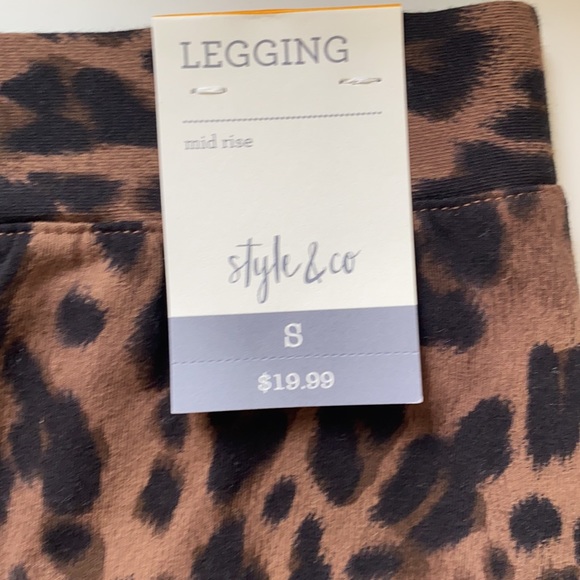 cheetah print leggings - Picture 2 of 3